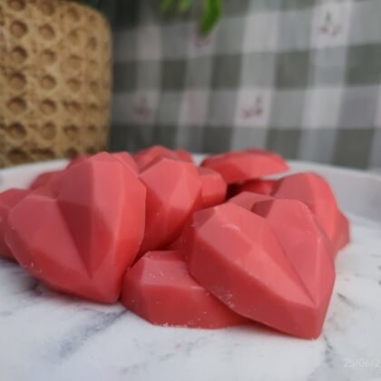 Geometric Hearts - Wax melt